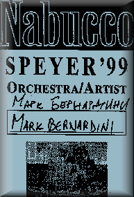 "Nabucodonosor" Verdi, Speyer, Deutschland